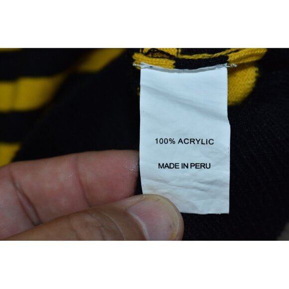 University of Missouri Emerson Street Unisex Sweater XL Yellow Cardigan Striped - Picture 9 of 12